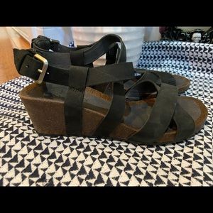 Womens Teva wedge sandals, size 7.5